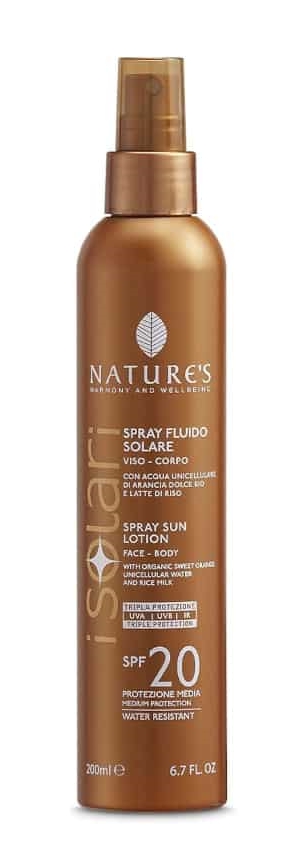 SOLARI NATURE'S SPRAY FLUIDO SPF20