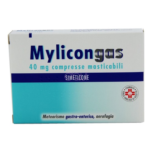 MYLICONGAS 50COMPRESSE MASTICABILI 40MG