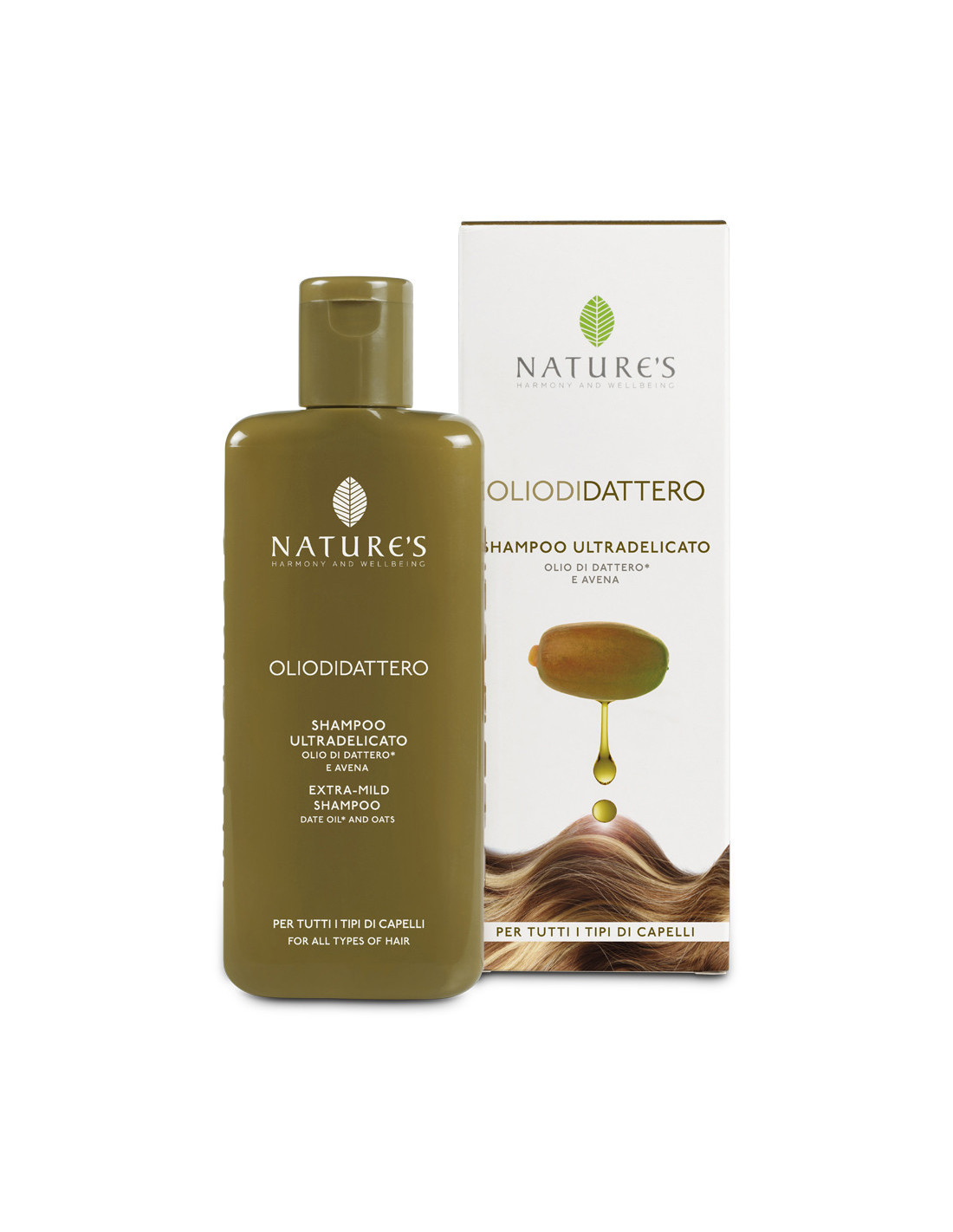 OLIO DI DATTERO NATURE'S SHAMPOO ULTRADELICATO