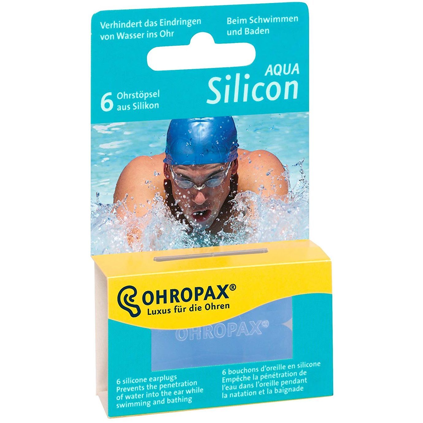 OHROPAX TAPPO AURICOLARE SILICONE ACQUA 6PZ