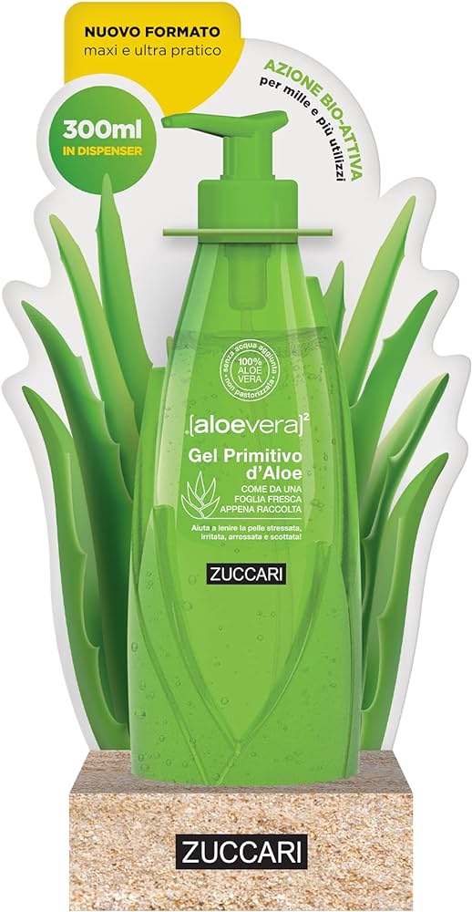 ALOEVERA2 GEL PRIMITIVO D'ALOE DISPENSER 300 ML