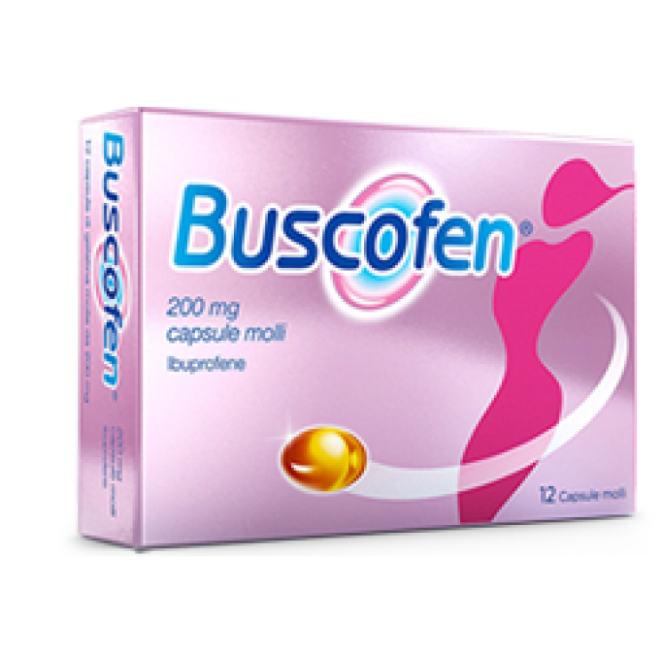 BUSCOFEN 12CPS MOLLI 200MG