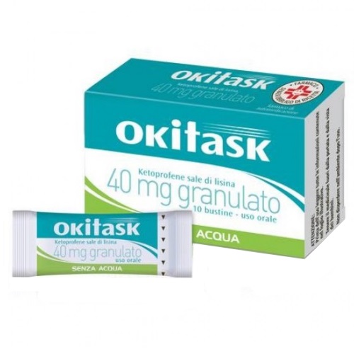 OKITASK OS GRAT 10 BUSTINE 40MG