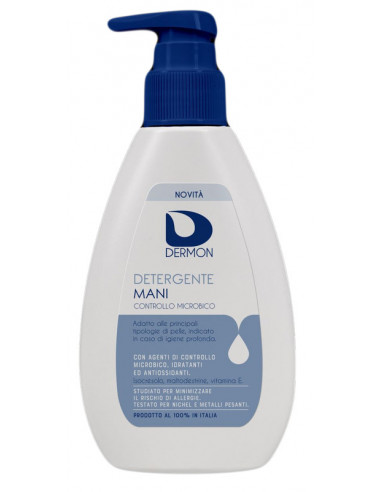 DERMON DETERGENTE MANI CONTROLLO MICROBICO 200ML