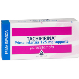 TACHIPIRINA PR INF 10SUPP 125MG