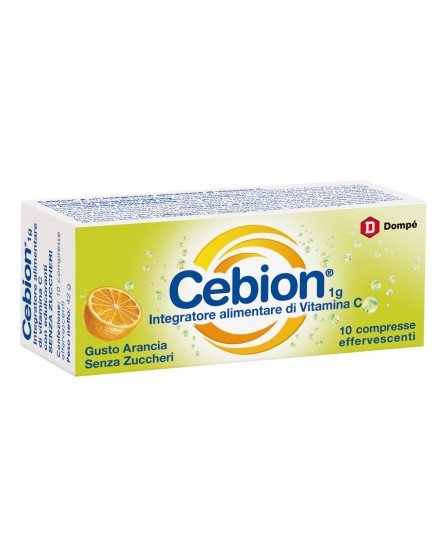 CEBION EFFERVESCENTE VITAMINA C SENZA ZUCCHERO 10 COMPRESSE