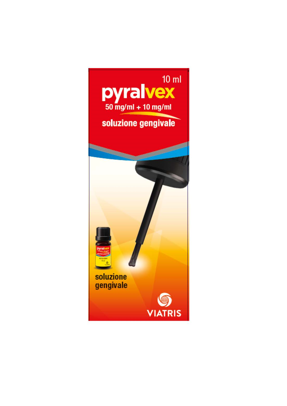 PYRALVEX SOLUZIONE GENGIVALE 10ML 0,5%+0,1%