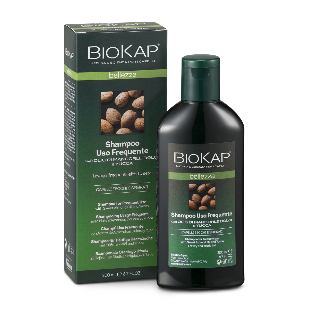 BIOKAP SHAMPOO USO FREQUENTE 200 ML