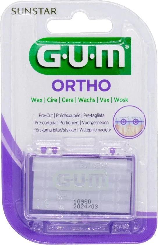 GUM CERA ORTODONTICA 5 PEZZI