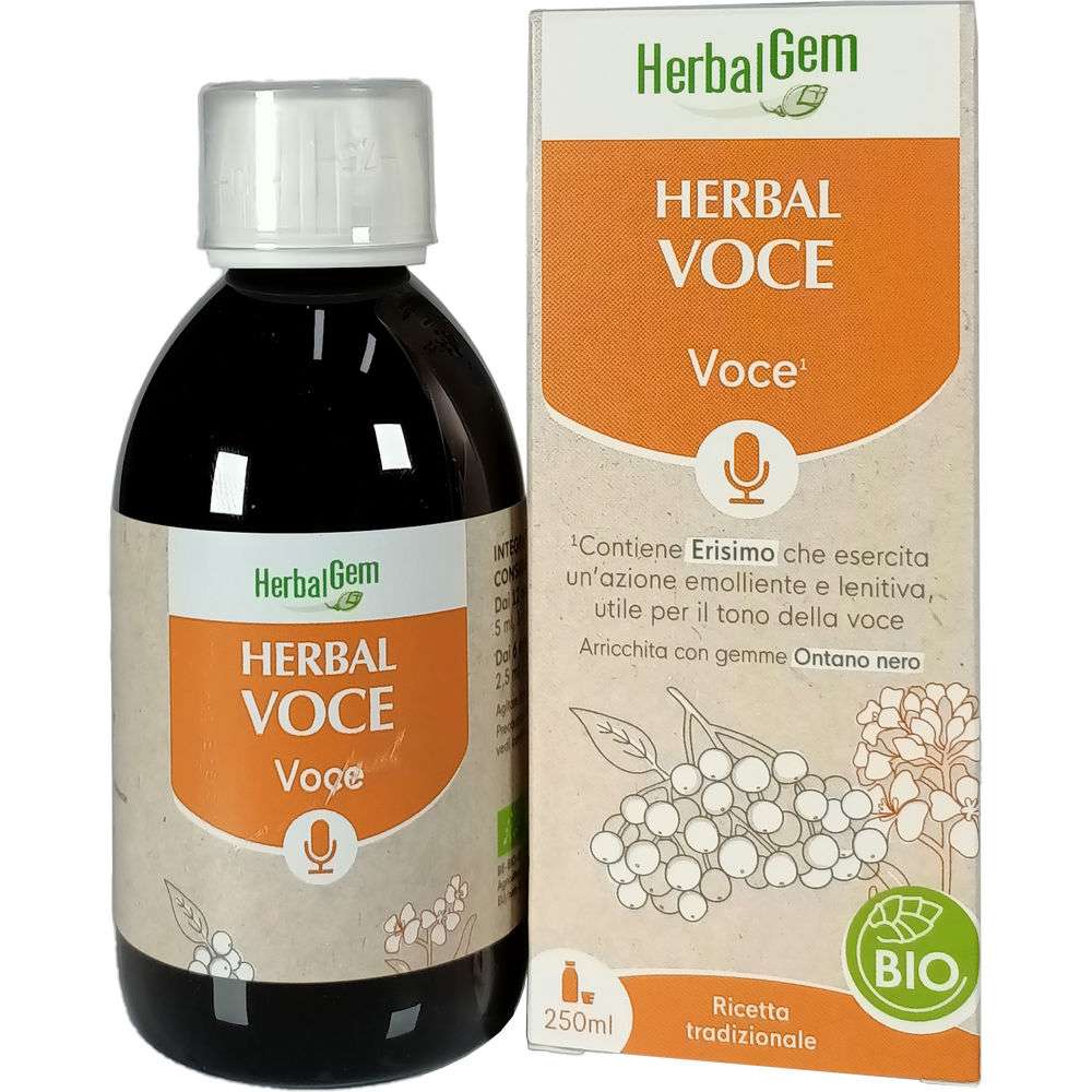 HERBALGEM VOCE BIO SCIROPPO 250 ML