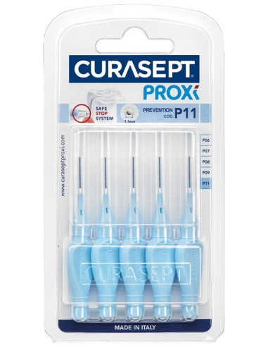 CURASEPT PROXI  P11 AZZURRO/LIGHT BLUE 6 PEZZI