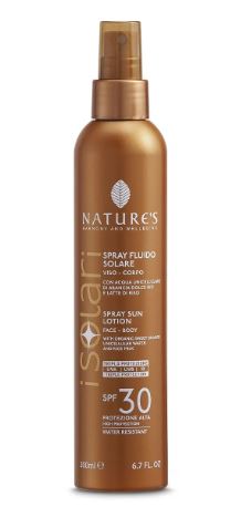 SOLARI NATURE'S SPRAY FLUIDO SPF30