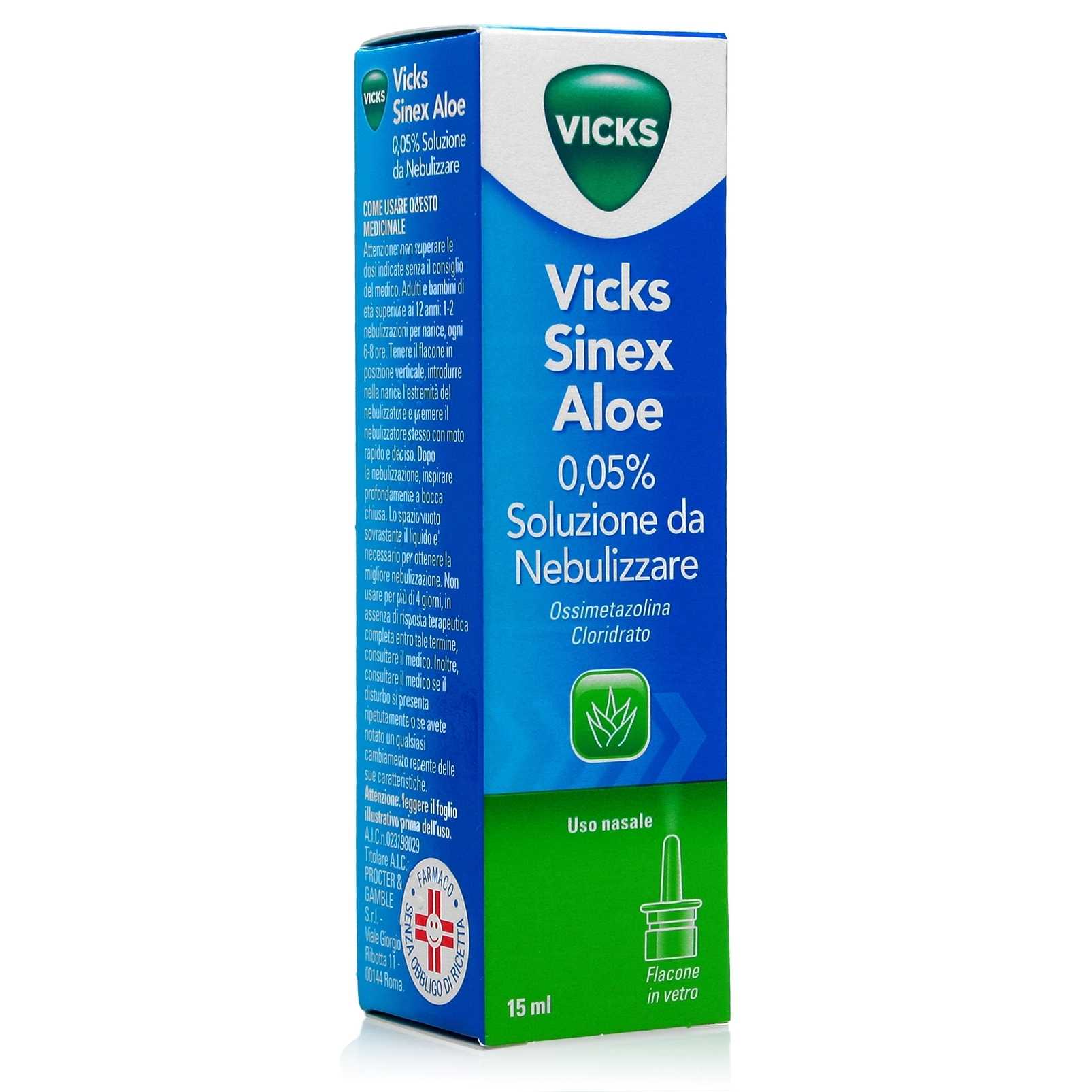 VICKS SINEX ALOE*NEB 15ML0,05%