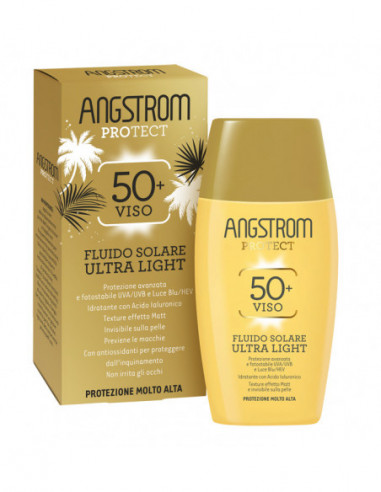 ANGSTROM FLUIDO SOLARE ULTRA LIGHT VISO SPF50+