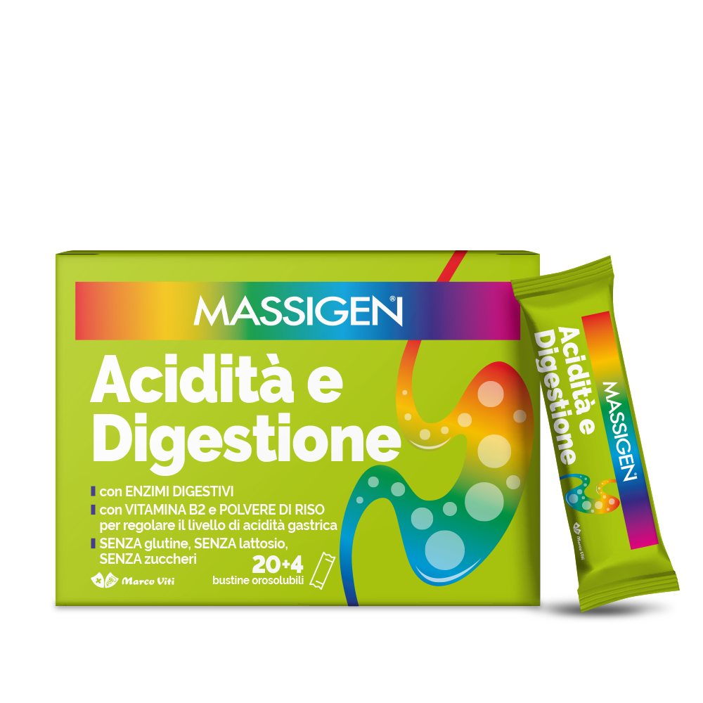 MASSIGEN ACIDITA' E DIGESTIONE 24 BUSTINE OROSOLUBILI