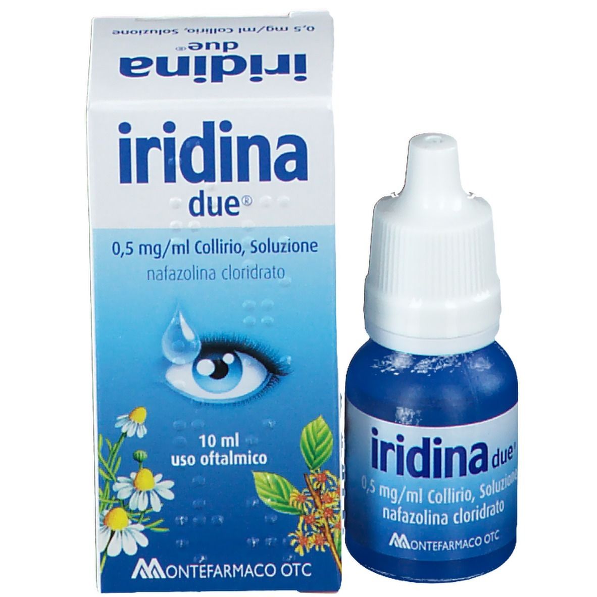 IRIDINA DUE COLLIRIO 10ML 0,5MG/ML