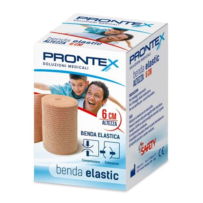 BENDA PRONTEX ELASTICA 6CM