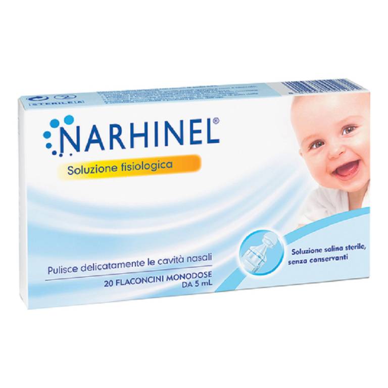 NARHINEL SOLUZIONE FISIOLOGICA 20 FLACONCINI 5 ML