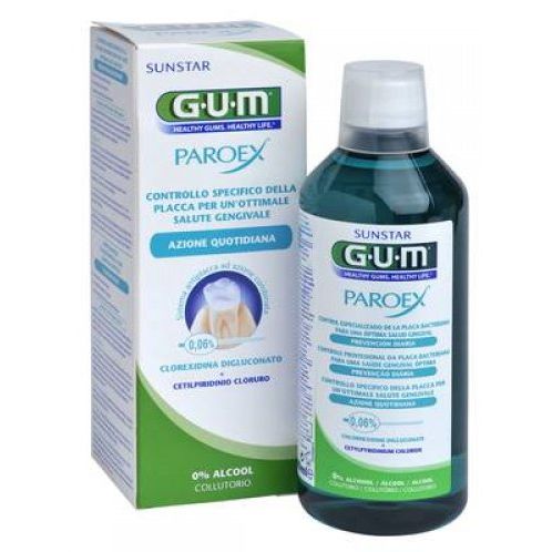 GUM PAROEX 0.06 CLOREXIDINA COLLUTORIO 500ML