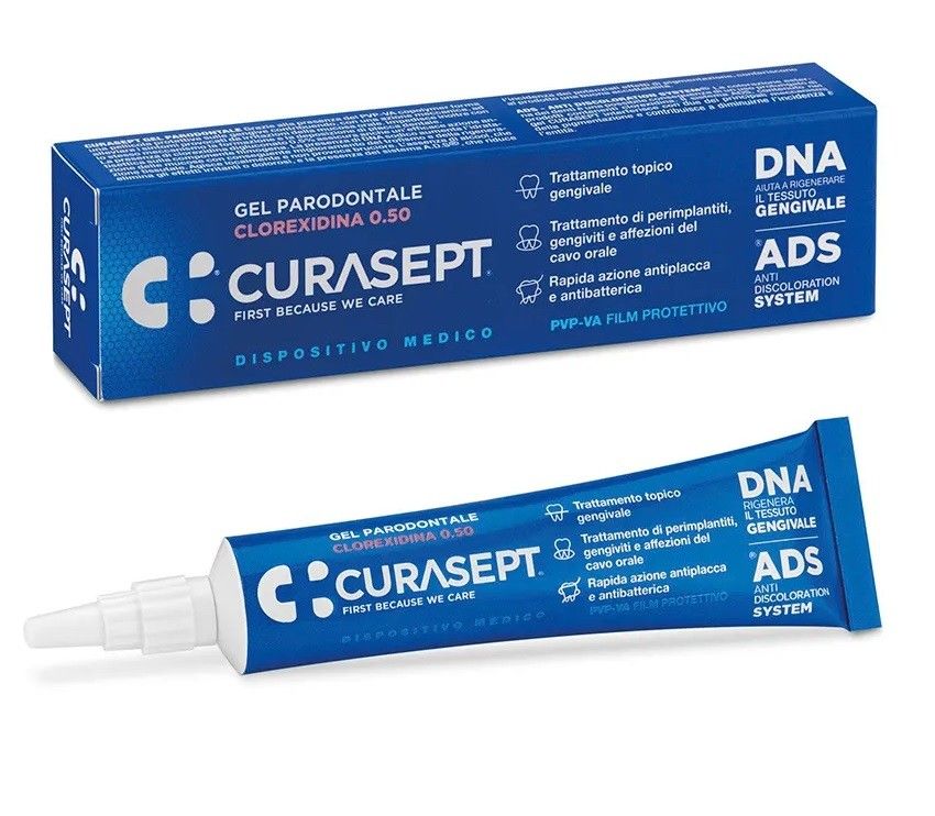 CURASEPT GEL PARODONTALE 0,5% ADS+DNA