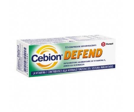 CEBION DEFEND 12 COMPRESSE EFFERVESCENTI