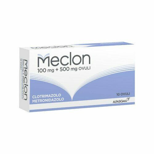 MECLON OVULI 100 MG + 500MG 10 OVULI VAGINALI