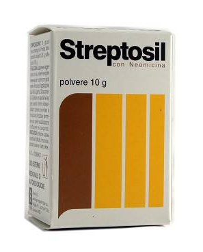 STREPTOSIL NEOMICINA POLV 10G