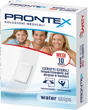CEROTTI PRONTEX WATER STRIPS MEDI 10 PEZZI