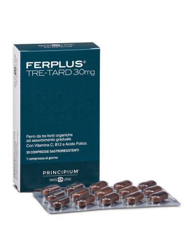 FERPLUS TRE-TARD 30MG 30CPR