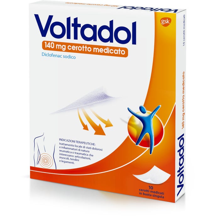 VOLTADOL 10 CEROTTI MEDICATI 140mg