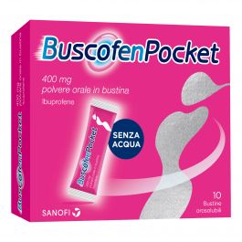 BUSCOFENPOCKET OS 10 BUST 400MG