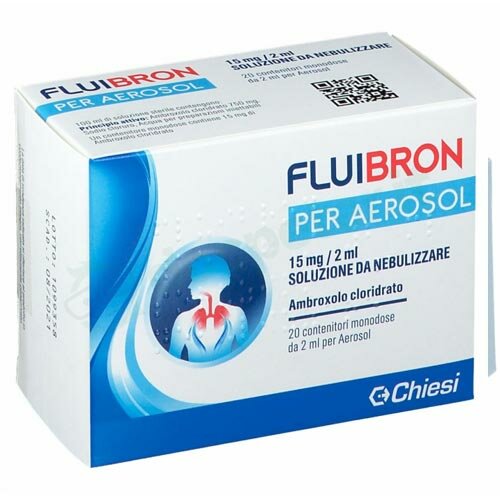 FLUIBRON AEROSOL 20 FIALE 15MG 2ML