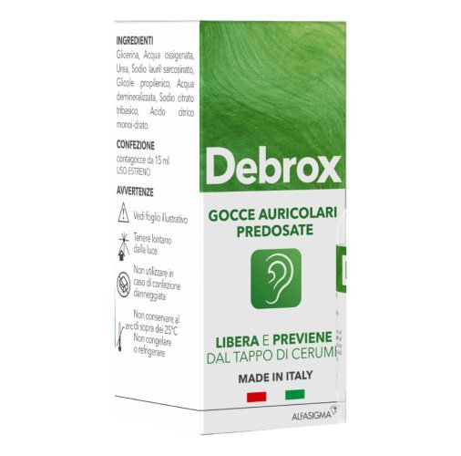 DEBROX GOCCE AURICOLARI 15ML