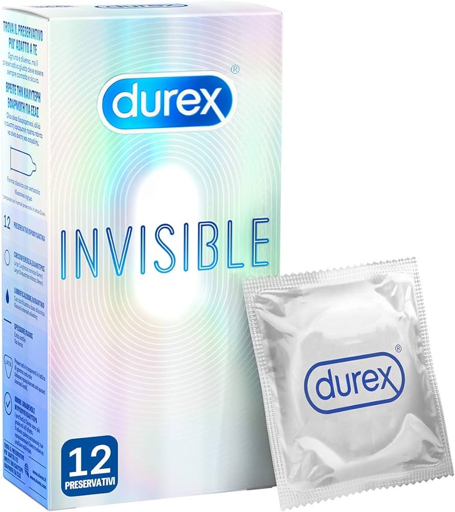 DUREX INVISIBLE 6 PEZZI