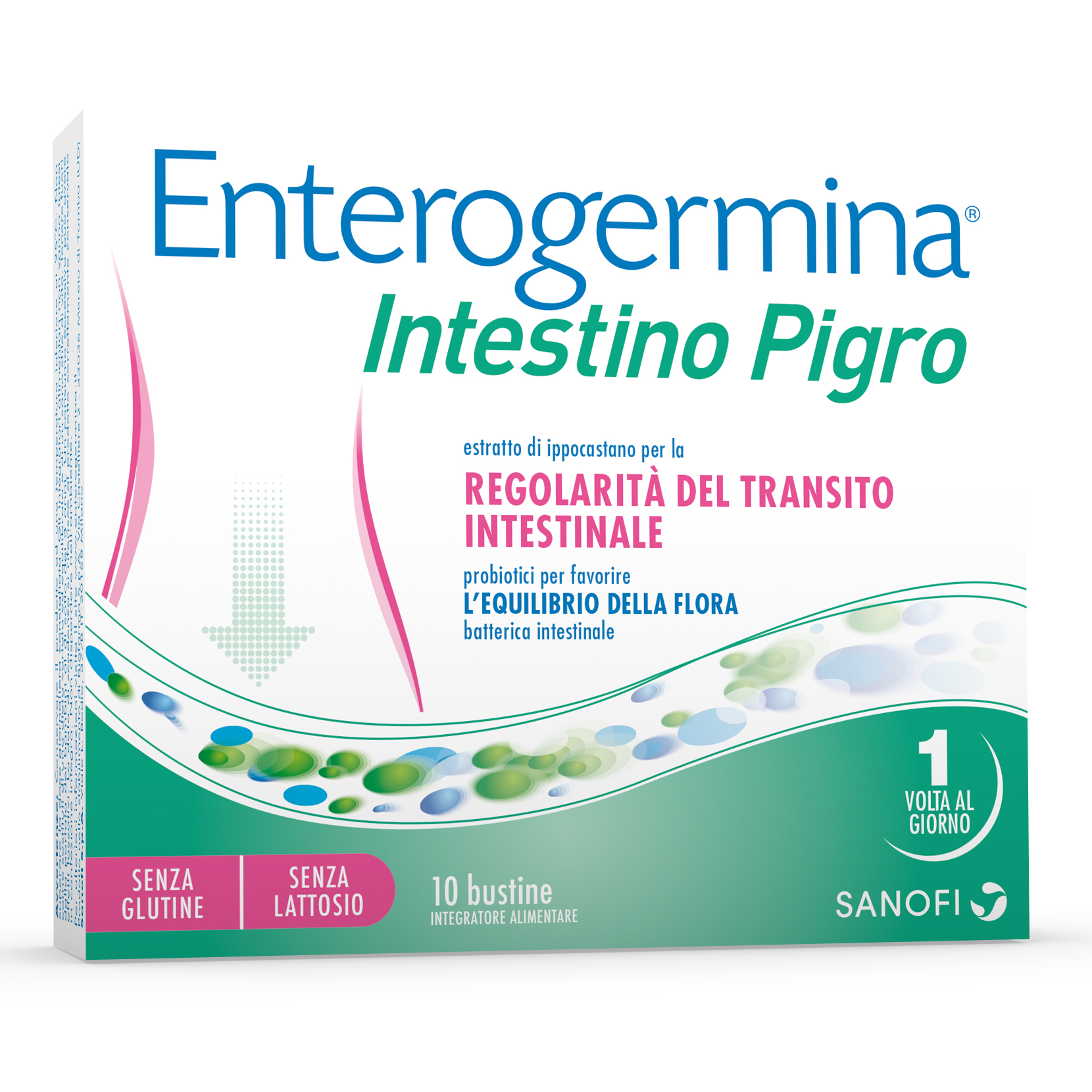 ENTEROGERMINA INTESTINO PIGRO 10 BUSTINE