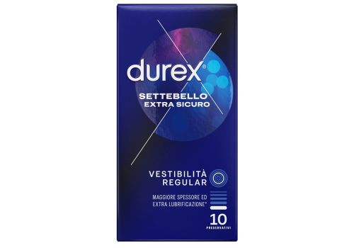 DUREX SETTEBELLO EXTRA SICURO 10 PEZZI