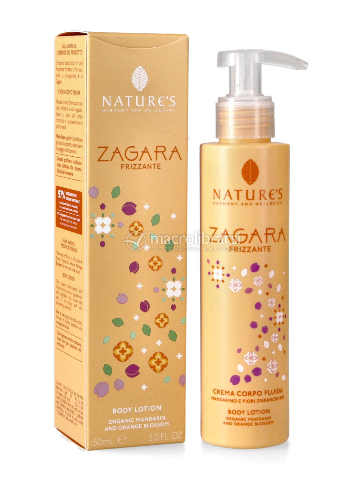 ZAGARA FRIZZANTE CREMA CORPO