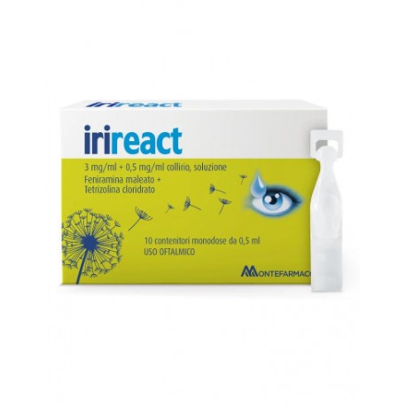 IRIREACT COLLIRIO 10 FLACONI 0,5ML