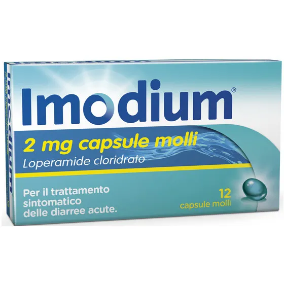 IMODIUM 12 CAPSULE MOLLI 2MG