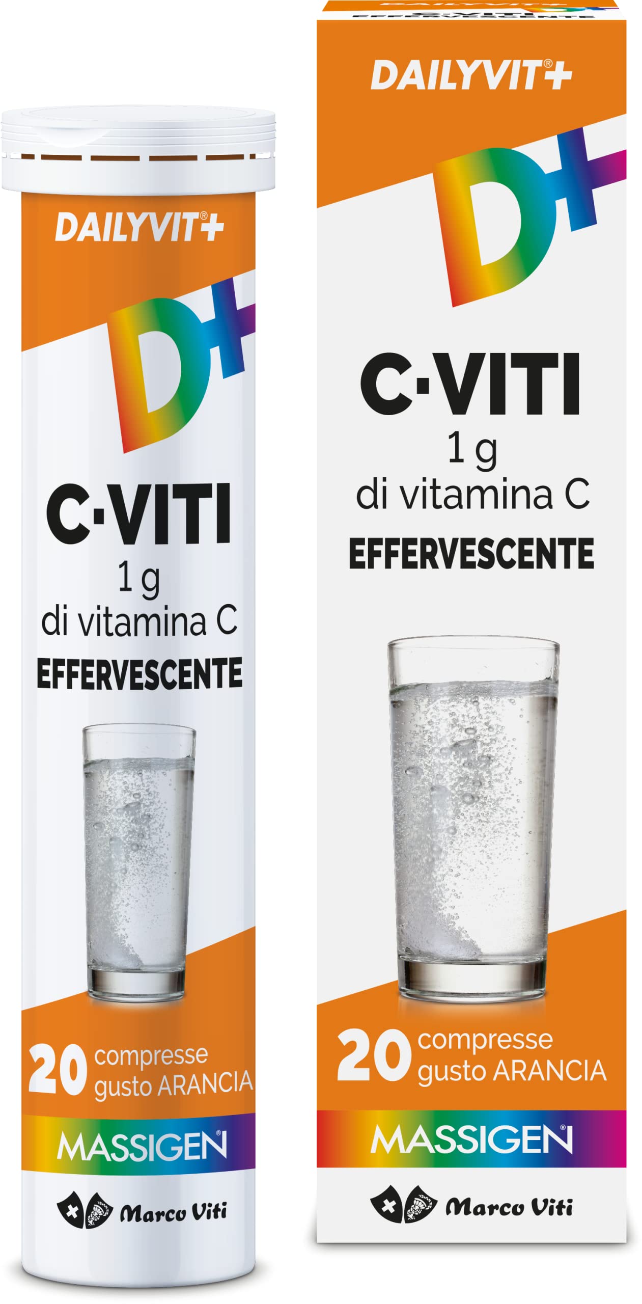 DAILYVIT+ C VITI 1G EFF 20CPR