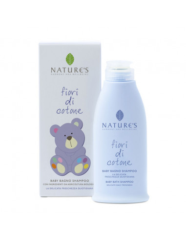 FIORI DI COTONE NATURE'S BABYBAGNO SHAMPOO