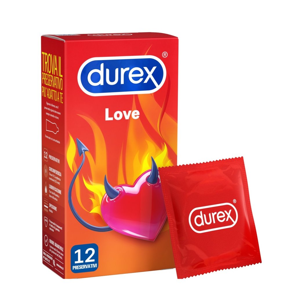 DUREX LOVE 12 PEZZI