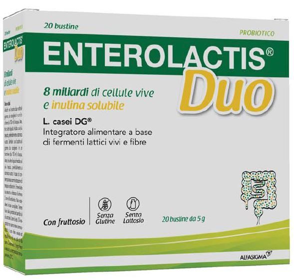 ENTEROLACTIS DUO 20 BUSTINE