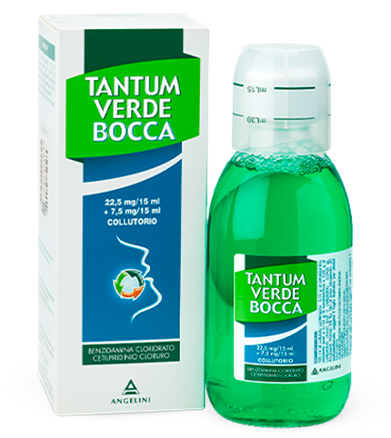 TANTUM VERDE BOCCA 240ML 22,5+7,5MG