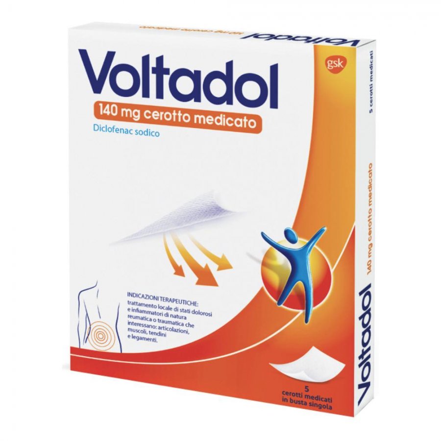 VOLTADOL 5 CEROTTI MEDICATI 140MG