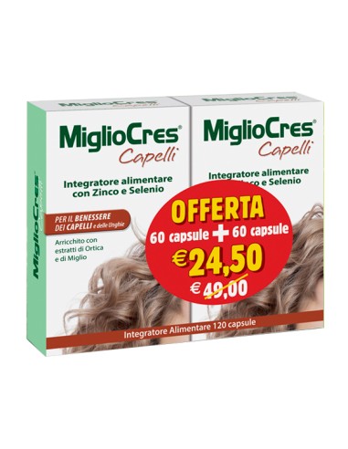 MIGLIOCRES 60+60CPS PROMO