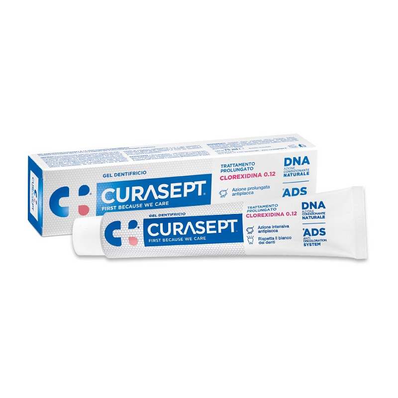 CURASEPT DENTIFRICIO 0,12 75ML ADS+DNA