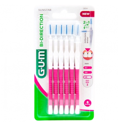 GUM BI-DIRECTION ISO 3 1,2MM FINE 2614