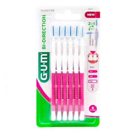 GUM BI-DIRECTION ISO 3 1,2MM FINE 2614