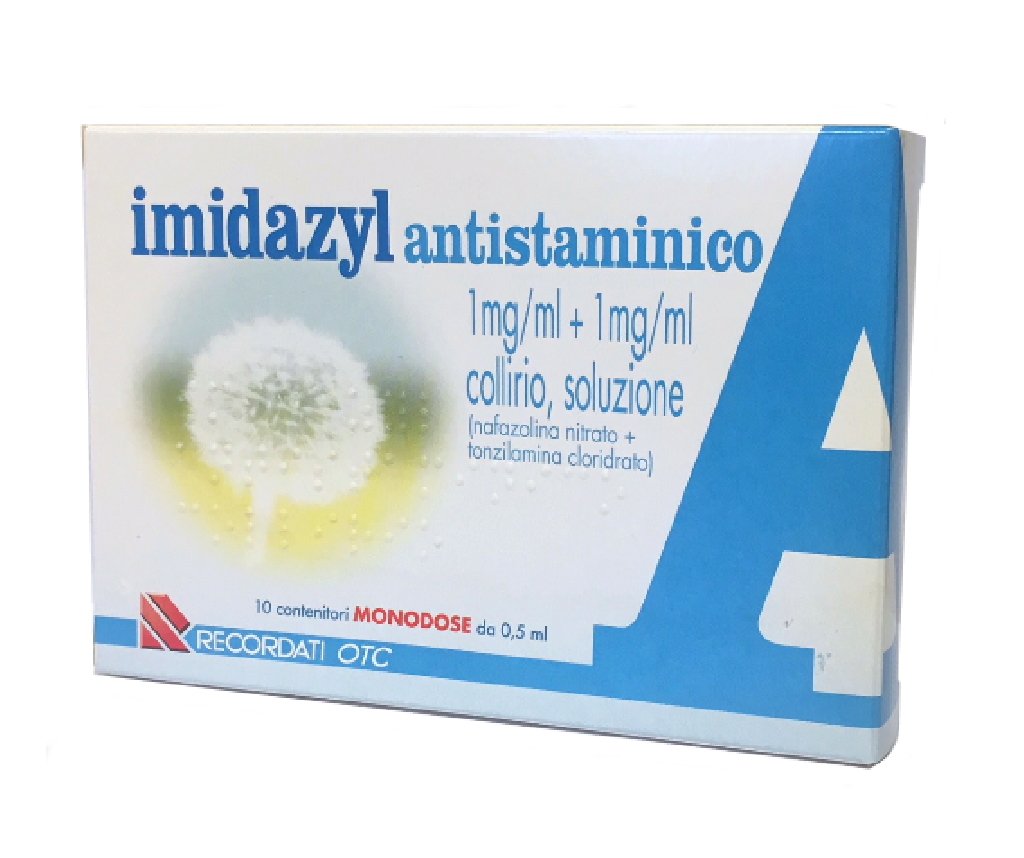 IMIDAZYL ANTISTAMINICO COLLIRIO 10 FLACONI 0,5 ML